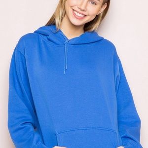 Brandy Melville John Galt Blue Christy Hoodie